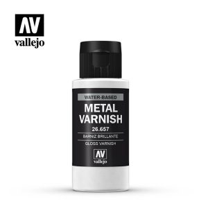 AV Vallejo Metal Color - Gloss Metal Varnish 60ml 1