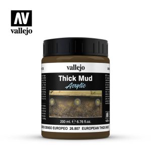 Vallejo Weathering Effects 200ml - European Thick Mud 1
