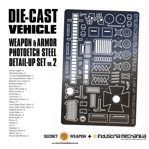 Diecast Vehicle Detail Set 2 1