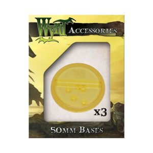 Gold 50mm Translucent Bases - 3 Pack 1