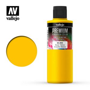 AV Vallejo Premium Color - 200ml - Opaque Basic Yellow 1
