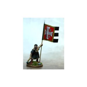 Welsh War Banner & Bearer 1