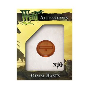 Rootbeer 30mm Translucent Bases - 10 Pack 1