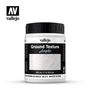 Vallejo Diorama Effects: Stone Textures - White Stone Paste 200ml 1