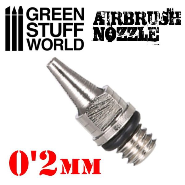 Airbrush Nozzle 0.2mm 1