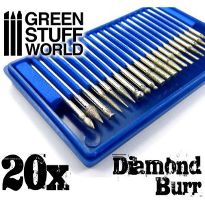 Diamond Burr Set with 20 tips 1