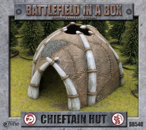 Battlefield in a Box: Chieftain's Hut 1
