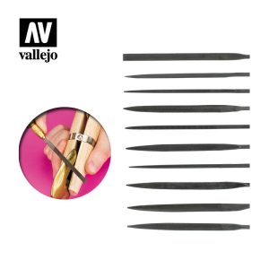 AV Vallejo Tools - Budget Needle File Set (10pc) 1