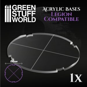Acrylic Bases - Round 150 mm 1