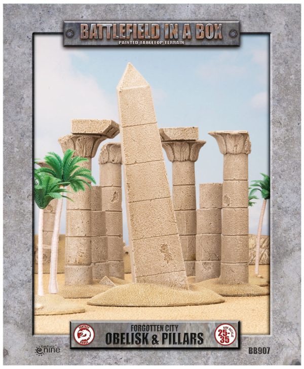 Forgotten City - Obelisk & Pillars 1