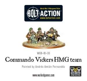 Commando Vickers MMG team 1