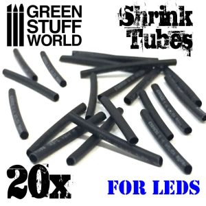 Shrink tubes for LED connections 1