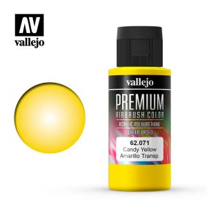 AV Vallejo Premium Color - 60ml - Candy Yellow 1
