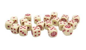 Team Yankee Iranian Dice Set 1