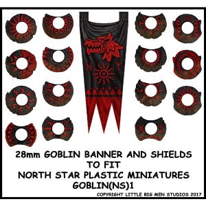 Goblin Banner & Shields 1 1