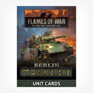 Berlin: German Unit Cards (104 Cards) 1