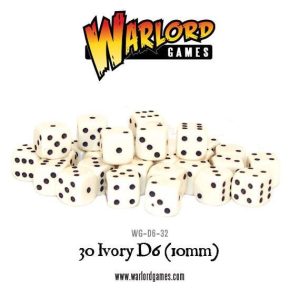 30 Ivory D6 (10mm) 1