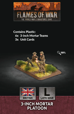 British 3-inch Mortar Platoon 1