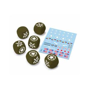 World of Tanks U.S.A. Dice & Decal Set 1