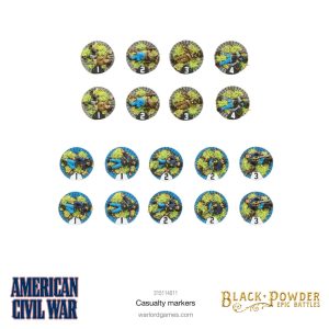 Black Powder Epic Battles: American Civil War Casualty Markers 1