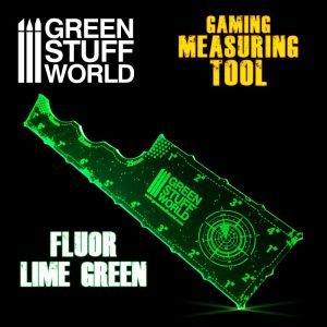 Gaming Measuring Tool - Fluor Lime Green 1