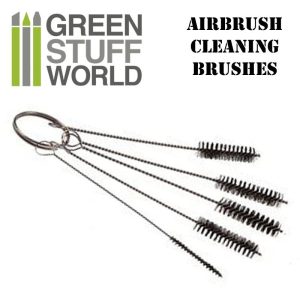 Airbrush Cleaning BRUSHES set 1