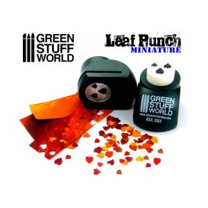 Miniature Leaf Punch DARK GREEN 1