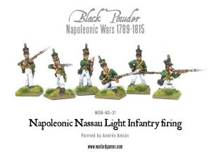 Nassau Light Infantry firing 1