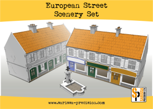 European Street Scenery Set 1