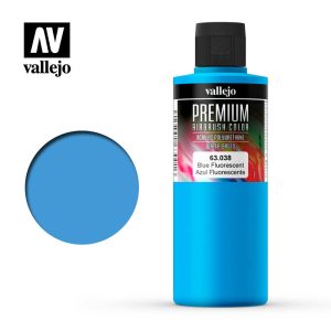 AV Vallejo Premium Color - 200ml - Fluorescent Blue 1