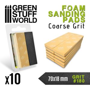 Foam Sanding Pads 180 grit 1