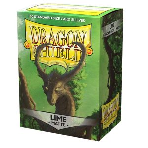 Dragon Shield Sleeves Matte Lime (100) 1