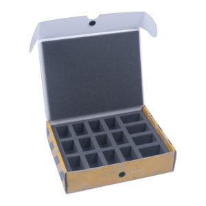 Half-size small box for 16 miniatures on 32mm bases 1
