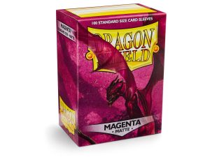 Dragon Shield Sleeves Matte Magenta (100) 1