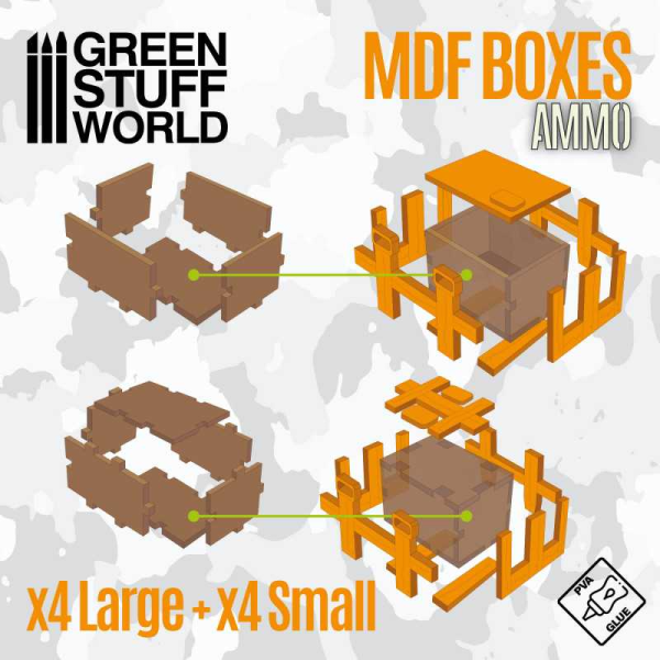 Rectangular Wooden MDF Boxes 2
