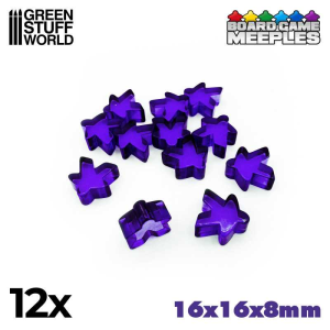 Meeples 16x16x8mm - Purple 1