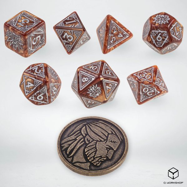 The Witcher Dice Set: Geralt  - The Monster Slayer 4
