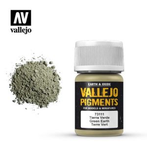 Vallejo Pigment - Green Earth 1