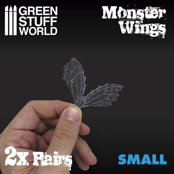 2x Resin Monster Wings - Small 2