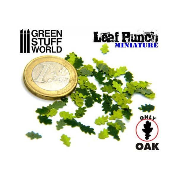 Miniature Leaf Punch LIGHT GREEN 2