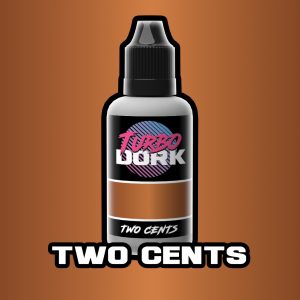 Turbo Dork: Two Cents Metallic Acrylic Paint 20ml 1