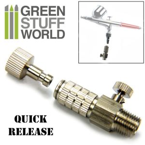 QuickRelease Adaptor with Air Flow Control 1/8 1