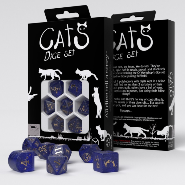 CATS Modern Dice Set: Meowster 7