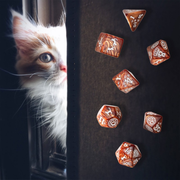Cats Dice Set: Muffin 2
