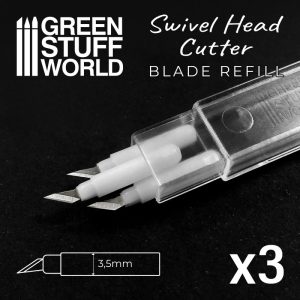 Swivel Head Refill Blades - Pack x3 1