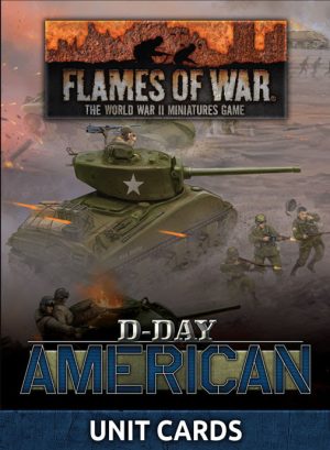 D-Day American Unit Cards 1