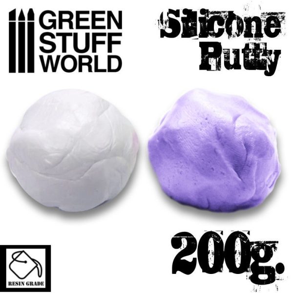 Violet Silicone Putty 200gr 3