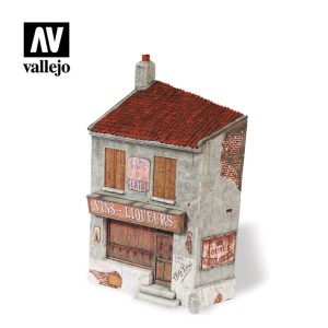 Vallejo Scenics - Scenery: French Cafe 1