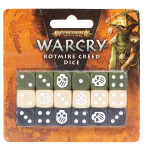 Warcry: Rotmire Creed Dice 1
