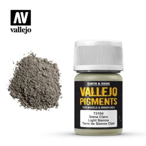 Vallejo Pigment - Light Sienna 1